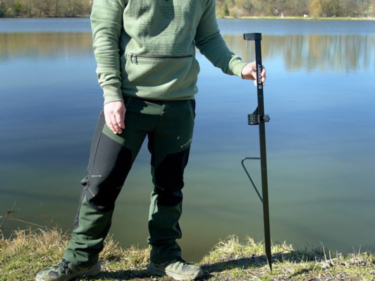 Podpórka do wędek sumowych Delphin ENERGY 100cm 8586018529303 101005679 Karpiowe Graty - Zdjęcie 5