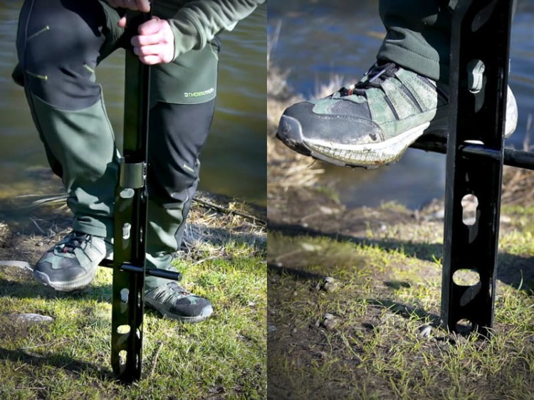 Podpórka do wędek sumowych Delphin EXTREME 100cm 8586018529310 101005680 Karpiowe Graty - Zdjęcie 4