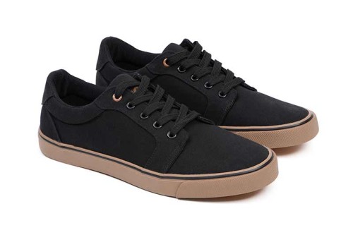 Fox FOX BLACK CANVAS SHOEFox Black canvas shoe = sz 10 / 44  CFW219 Karpiowe Graty - Zdjęcie 3