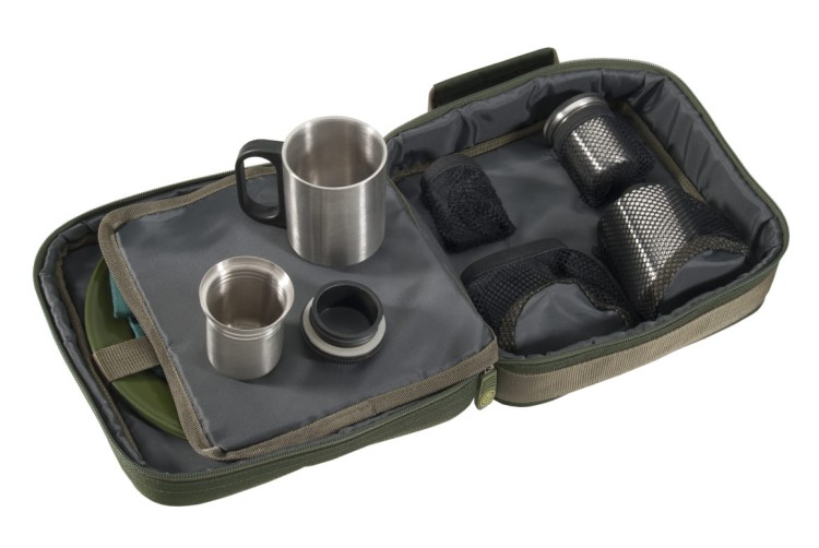 Mivardi Dinning Set Premium - zestaw sztućców i talerzy M-DISETPR Karpiowe Graty - Zdjęcie 2