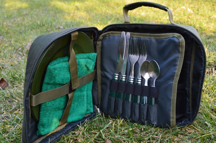 Mivardi Dinning Set Premium - zestaw sztućców i talerzy  Karpiowe Graty - Zdjęcie 15