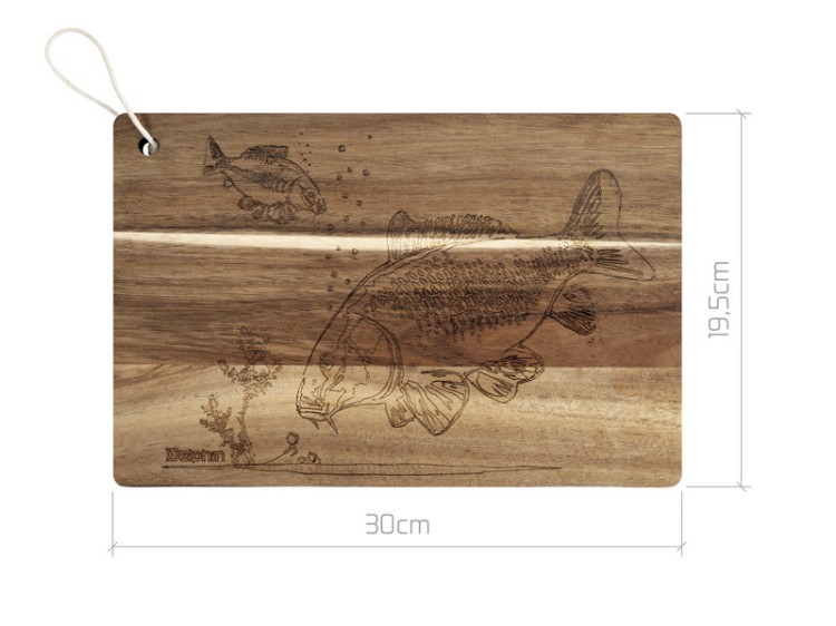 Ozdobna deska do krojenia Delphin CarpBOARD nan 8586018527309 101005486 Karpiowe Graty - Zdjęcie 2