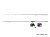 Zestaw karpiowy Delphin CorsaBLACK NERO 360cm/2 części + 8T + 0,30mm 8585066521901 101006409 Karpiowe Graty - Zdjęcie 3
