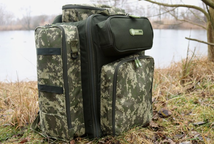 Mivardi Bagpack CamoCODE Cube XL - plecak wędkarski  Karpiowe Graty - Zdjęcie 11