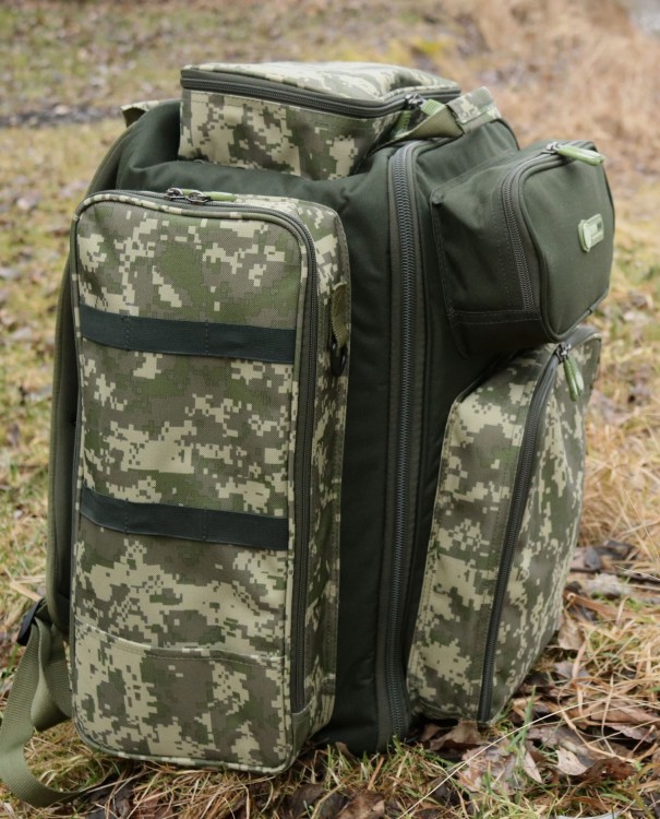 Mivardi Bagpack CamoCODE Cube XL - plecak wędkarski  Karpiowe Graty - Zdjęcie 14