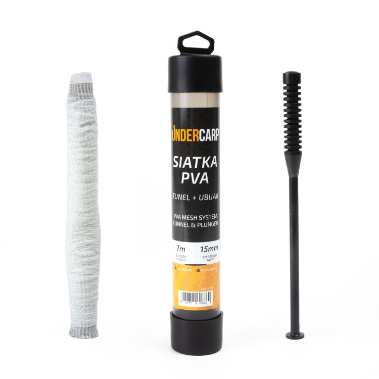 Undercarp Siatka Pva Tunel+Ubijak 15mm 7m   UC761 Karpiowe Graty - Zdjęcie 2