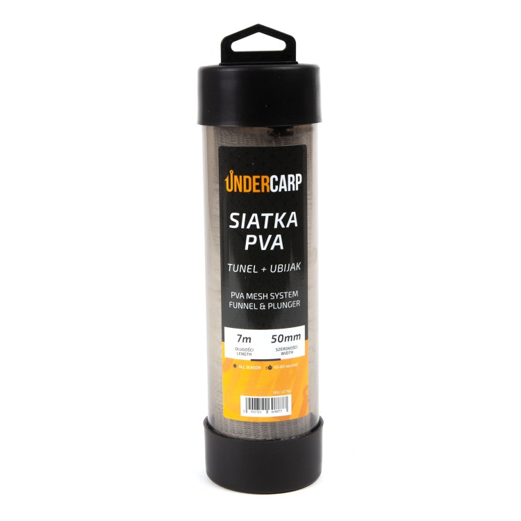 Undercarp Siatka Pva Tunel+Ubijak 50mm 7m   UC762 Karpiowe Graty - Zdjęcie 1
