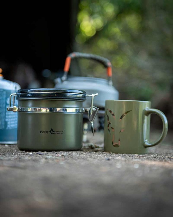 Fox FOX COOKWARE COFFEE/TEA KHAKI STORAGECookware Coffee/Tea Khaki Storage 860ml  CCW035 Karpiowe Graty - Zdjęcie 2
