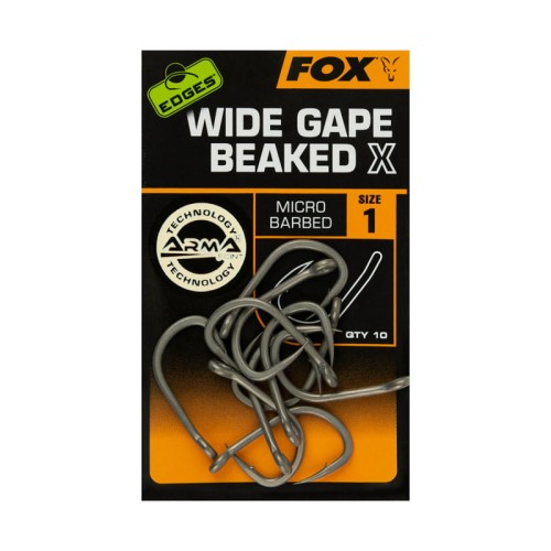 Fox Edges Wide Gape Beaked X Size 1 - haki karpiowe 5056212112135 Karpiowe Graty - Zdjęcie 1