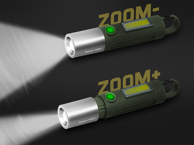 Lampa kempingowa Delphin Torix 2200 mAh 8585066506113 101005976 Karpiowe Graty - Zdjęcie 7