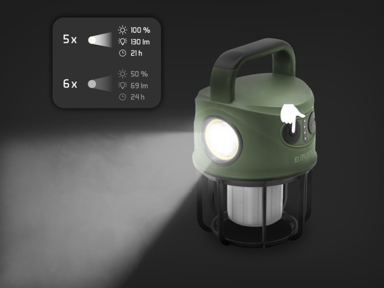 Lampa kampingowa Delphin Multix 4400 mAh 8585066506120 101005977 Karpiowe Graty - Zdjęcie 6