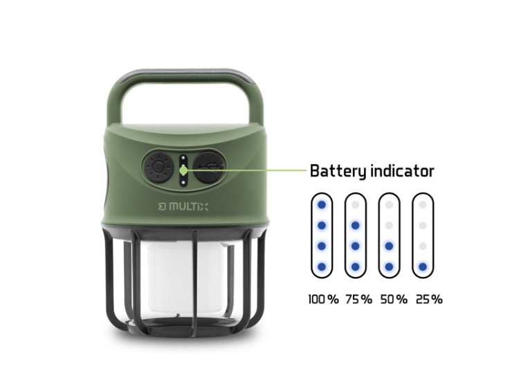 Lampa kampingowa Delphin Multix 4400 mAh 8585066506120 101005977 Karpiowe Graty - Zdjęcie 8