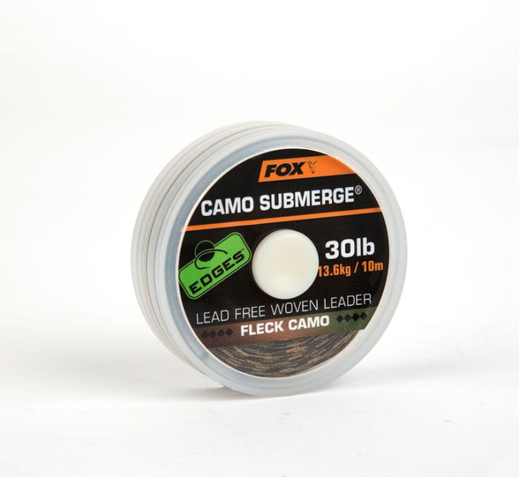 Fox Submerge Fleck Camo 30 lb / 10 m - bezrdzenny leader  Karpiowe Graty - Zdjęcie 6