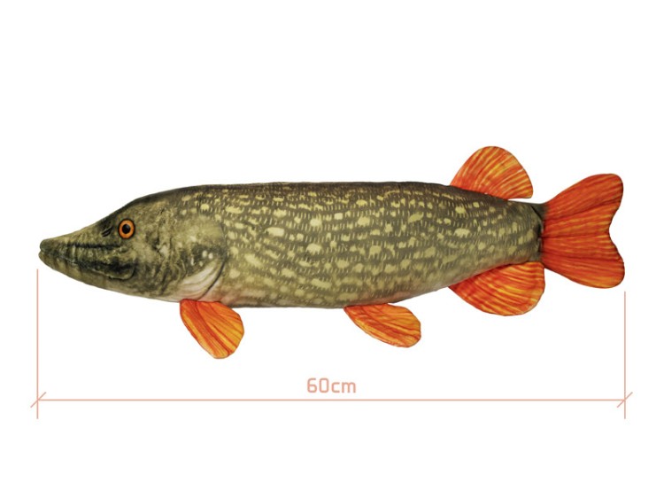 Delphin PIKY Pluszowy Szczupak 60 cm 8585066518338 101006074 Karpiowe Graty - Zdjęcie 9