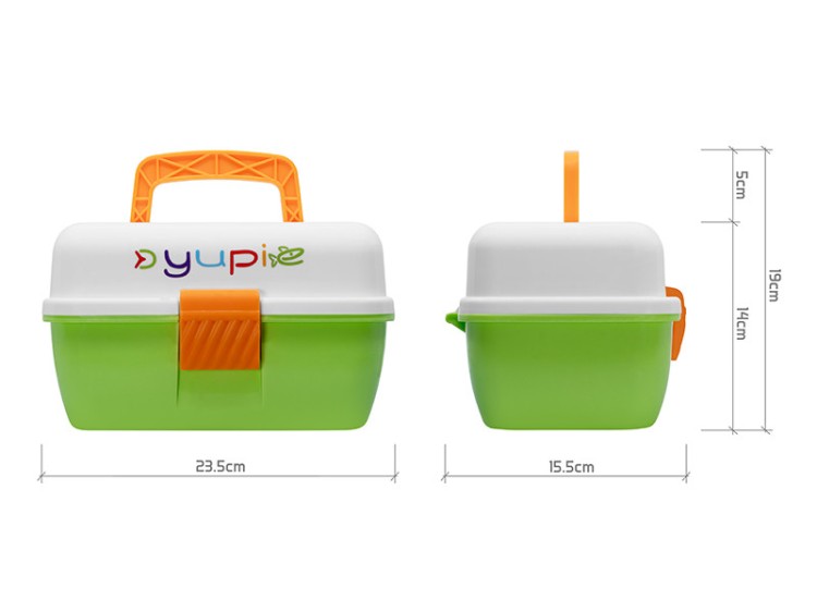 Pudełko Delphin YUPIE Case 235x155x140mm 8585066500197 101005752 Karpiowe Graty - Zdjęcie 6