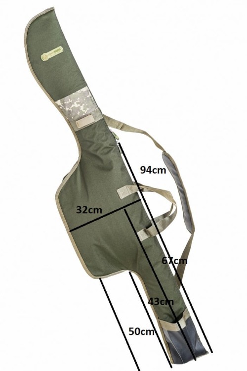 Mivardi Rod Sleeve CamoCode 145 - pokrowiec na 2 wędki  Karpiowe Graty - Zdjęcie 6