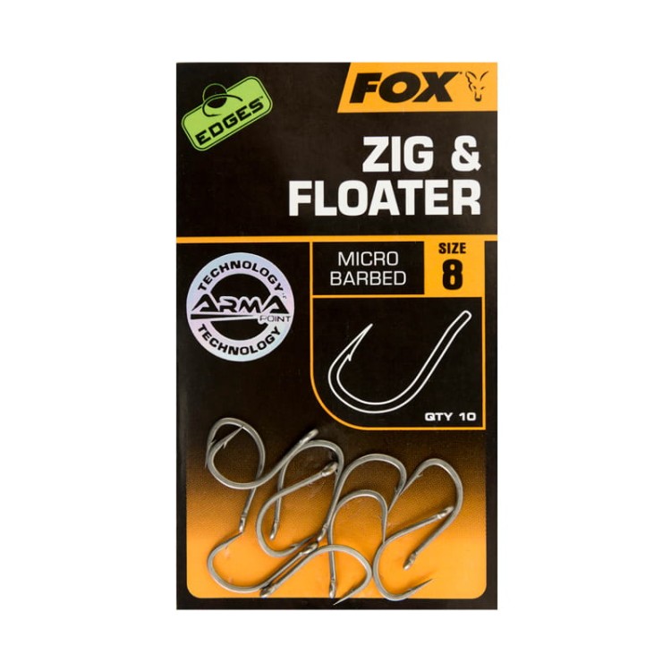 Fox Edges Zig &amp; Floater Size 8 - haki karpiowe  Karpiowe Graty - Zdjęcie 5