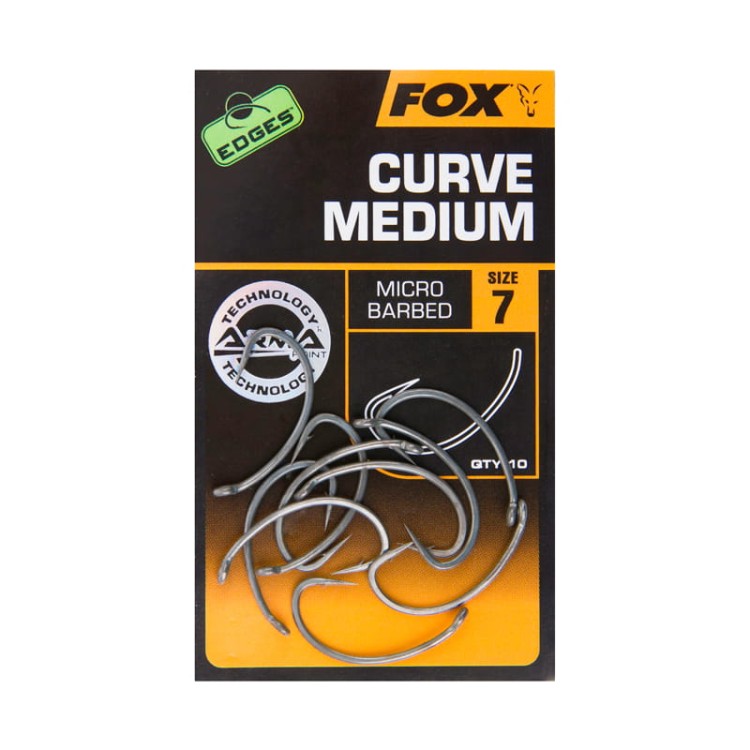 Fox Edges Curve Medium Size 5 - haki karpiowe  Karpiowe Graty - Zdjęcie 3