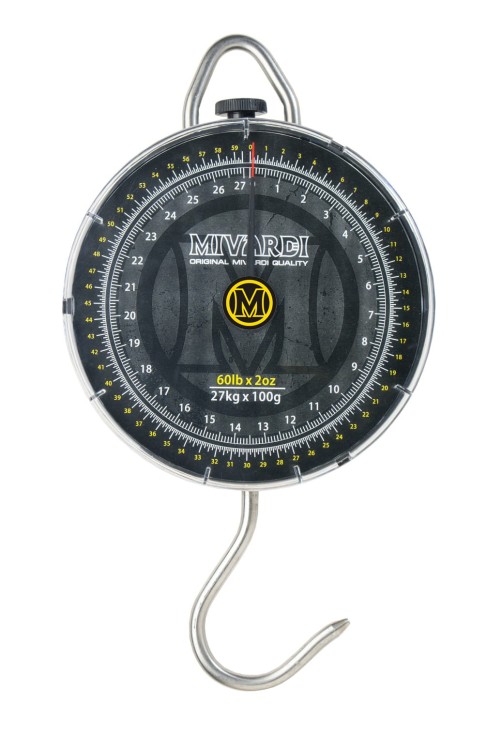 Mivardi Hardcore Scale 27 kg - waga karpiowa 8595712407824 Karpiowe Graty - Zdjęcie 1