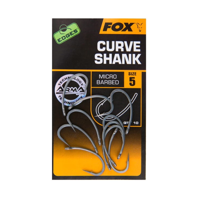 Fox Edges Curve Shank Size 6 - haki karpiowe  Karpiowe Graty - Zdjęcie 3