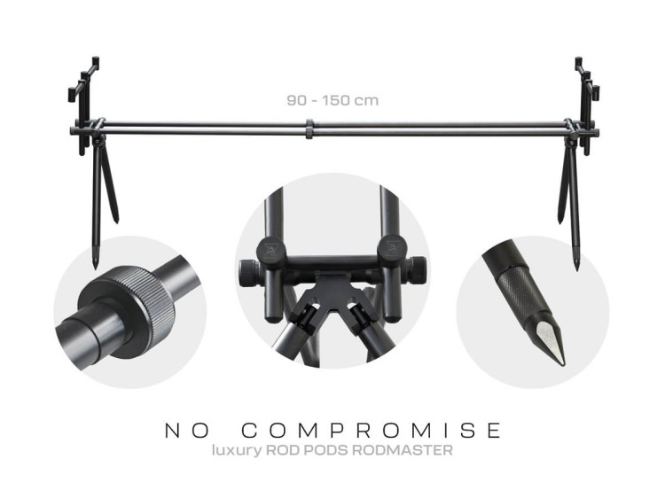 Zfish ZFISH Rod Pod Rodmaster na 4 wędki 8590615606121 ZF-6121 Karpiowe Graty - Zdjęcie 4