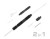 Zfish ZFISH Narzędzie do przynęt 2w1 – Igła i wiertło 8590615609313 ZF-9313 Karpiowe Graty - Zdjęcie 1