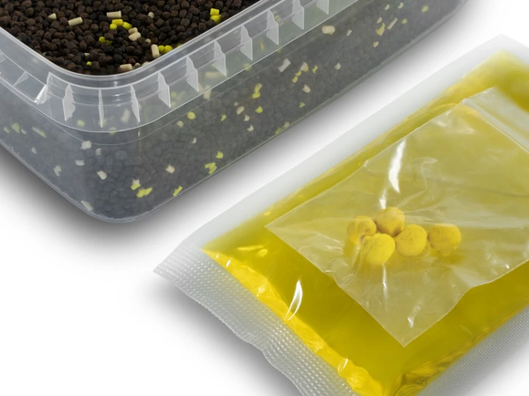 Pellet box Delphin Reaxe READY&GO Kukurydza–Ananas / 400g 8585066522601 101006479 Karpiowe Graty - Zdjęcie 8