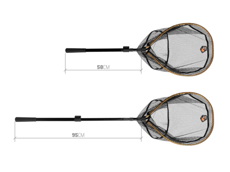 Podbierak spinningowy Delphin SpinTELE-145 145cm/50x40cm 8585066525602 101006702 Karpiowe Graty - Zdjęcie 5