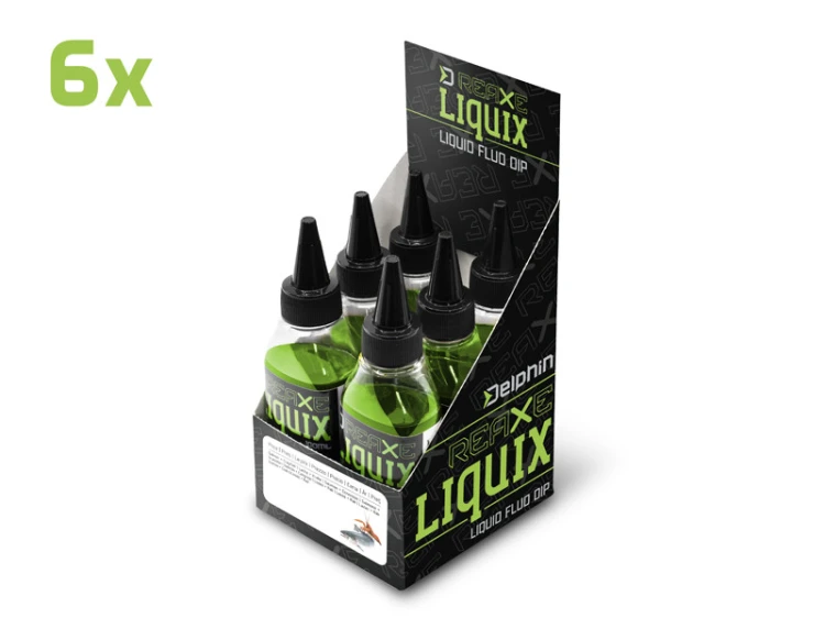 Fluo dip D SNAX LiquiX / 100ml Łosoś – Rak 8585066522618 101006480 Karpiowe Graty - Zdjęcie 8