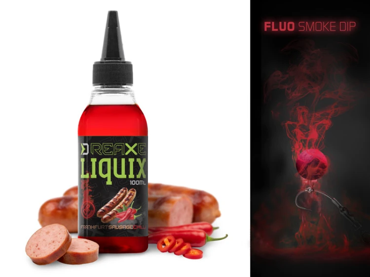Fluo dip D SNAX LiquiX / 100ml Frankfurterka – Chilli 8585066522649 101006483 Karpiowe Graty - Zdjęcie 9