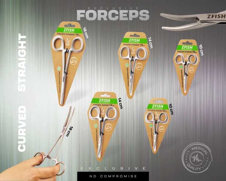 Zfish ZFISH Pean Prosty Premium Quality Długość 10cm 8590615617752 ZF-7752 Karpiowe Graty - Zdjęcie 4