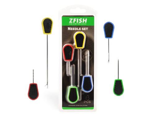 Zfish ZFISH Zestaw igieł 4 szt. 8590615603731 ZF-3731 Karpiowe Graty - Zdjęcie 1