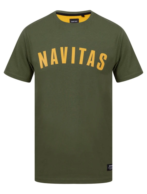 Navitas Sloe Tee Green (rozmiar M) - koszulka wędkarska  Karpiowe Graty - Zdjęcie 3