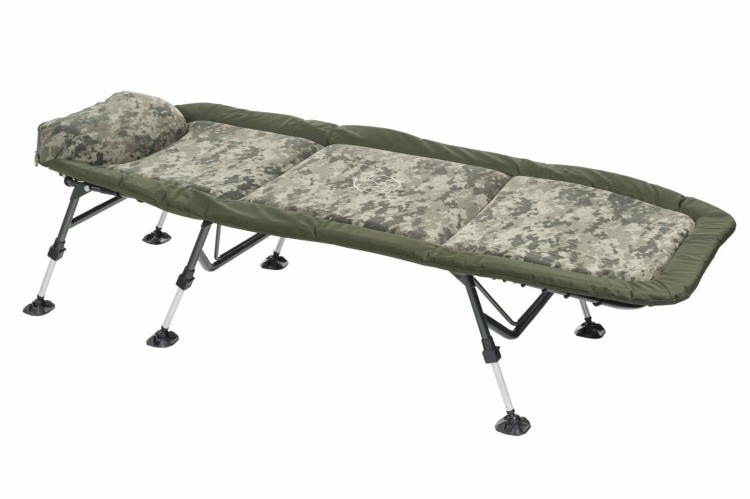 Mivardi Bedchair CamoCode Flat 6 - łóżko karpiowe 8595712407084 Karpiowe Graty - Zdjęcie 1