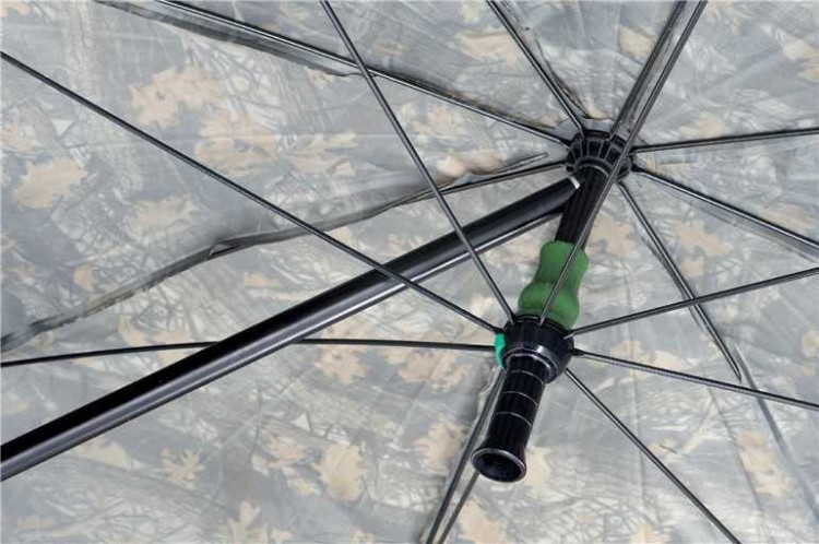 Mivardi Umbrella Camou PVC - parasol karpiowy M-AUC250C Karpiowe Graty - Zdjęcie 2