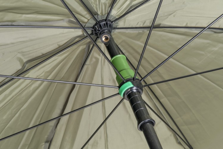 Mivardi Umbrella Green PVC + Side Cover - parasol karpiowy  Karpiowe Graty - Zdjęcie 5