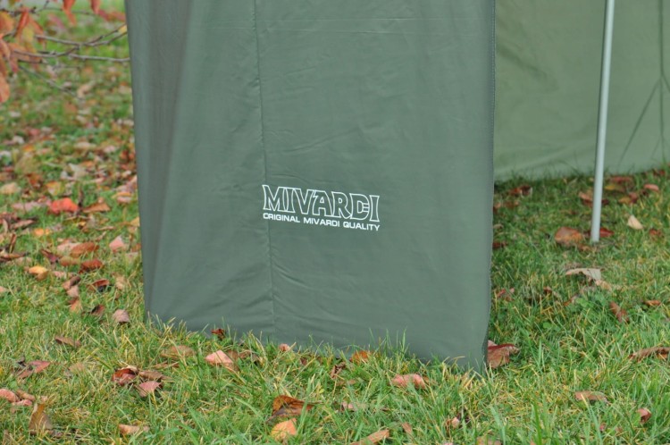 Mivardi Umbrella Green PVC + Side Cover - parasol karpiowy  Karpiowe Graty - Zdjęcie 10
