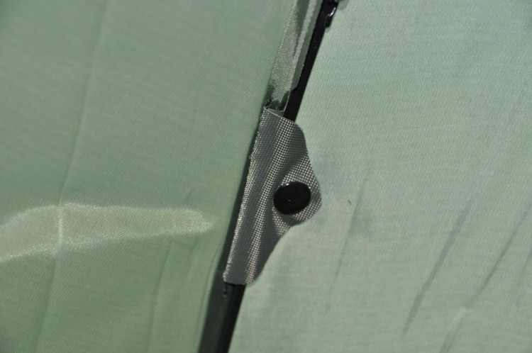 Mivardi Umbrella Green PVC + Side Cover - parasol karpiowy  Karpiowe Graty - Zdjęcie 12