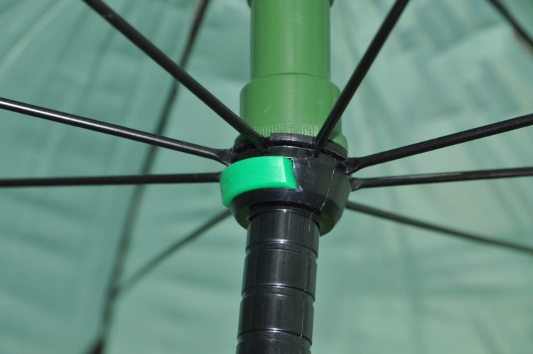 Mivardi Umbrella Green PVC + Side Cover - parasol karpiowy  Karpiowe Graty - Zdjęcie 15