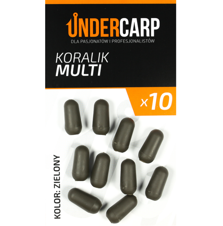 Undercarp Koralik Multi (zielony) 5902721600680 Karpiowe Graty - Zdjęcie 1