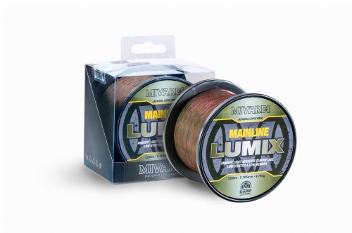 Mivardi Lumix Mainline 0,305 mm 1200 m - żyłka karpiowa 8595712404588 Karpiowe Graty - Zdjęcie 1