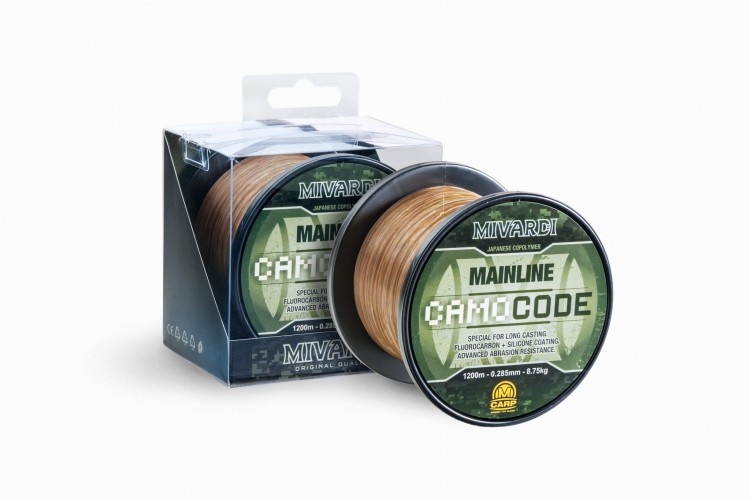 Mivardi CamoCode Mainline 0,325 mm 1200 m - żyłka karpiowa 8595712404472 Karpiowe Graty - Zdjęcie 1