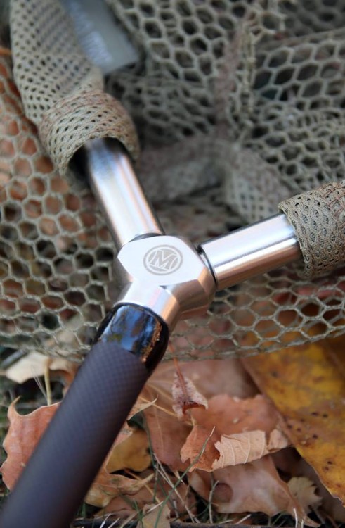 Mivardi Landing Net Executive MK2 100 x 100 cm + Landing Net Handle - podbierak karpiowy  Karpiowe Graty - Zdjęcie 18