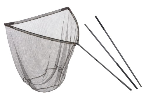 Mivardi Landing Net CamoCode 100 x 100 cm + Landing Net Handle - podbierak karpiowy 8595712403505 Karpiowe Graty - Zdjęcie 1