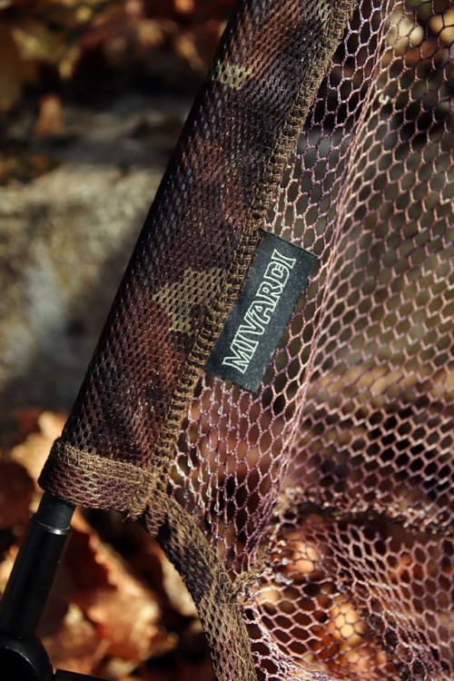 Mivardi Landing Net CamoCode 100 x 100 cm + Landing Net Handle - podbierak karpiowy  Karpiowe Graty - Zdjęcie 20
