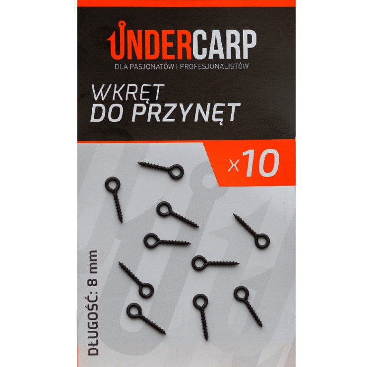 Undercarp Wkręt do Przynęt 8 mm  Karpiowe Graty - Zdjęcie 3