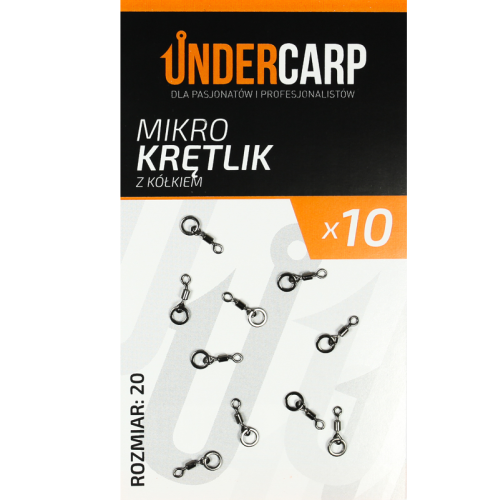 Undercarp Mikro Krętlik Karpiowy z Kółkiem  Karpiowe Graty - Zdjęcie 6