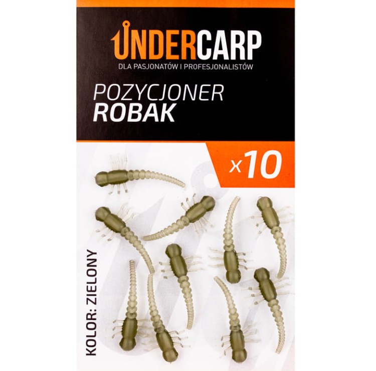 Undercarp Pozycjoner Haczyka Robak (zielony) 5902721601571 Karpiowe Graty - Zdjęcie 1