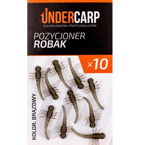Undercarp Pozycjoner Haczyka Robak (brązowy) 5902721601564 Karpiowe Graty - Zdjęcie 1