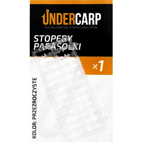 Undercarp Stopery Parasolki (przezroczyste) 5902721602820 Karpiowe Graty - Zdjęcie 1